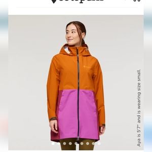Cotopaxi trench rain jacket size small